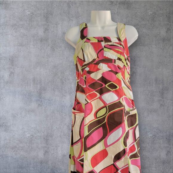 Vintage Emilio Pucci Mid Century Phicodelic Print Dress Size 6 Cotton Jersey - Picture 4 of 16